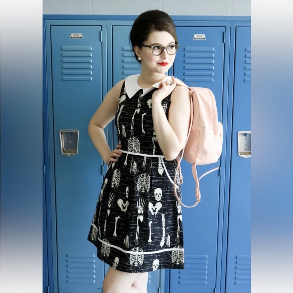 ModCloth Folter Skeleton Dress